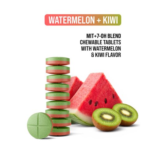 200mg 7OH & Mitragynine Tablets - Watermelon + Kiwi - Thumbnail 5