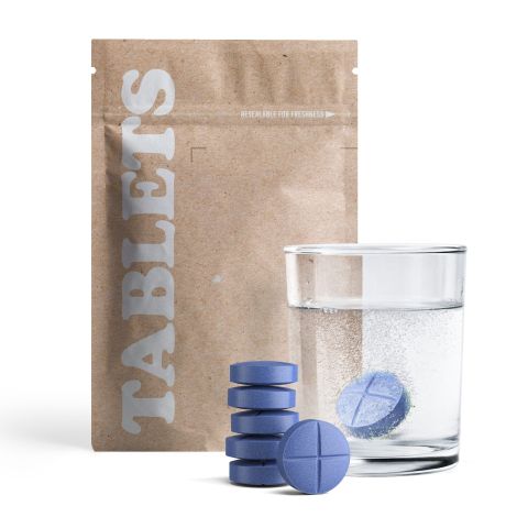 50mg 7-Hydroxy Effervescent Tablets - Blue Razz - Thumbnail 2