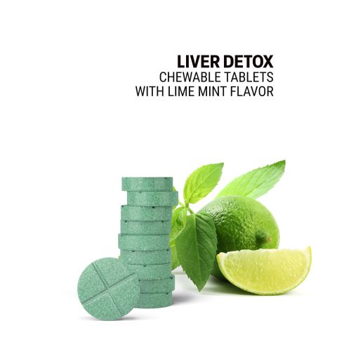 500mg - Liver Detox - Live Mint - Mood Tablets - Thumbnail 4