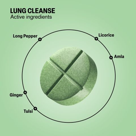 500mg - Lung Cleanse - Peppermint Honey - Mood Tablets - Thumbnail 5