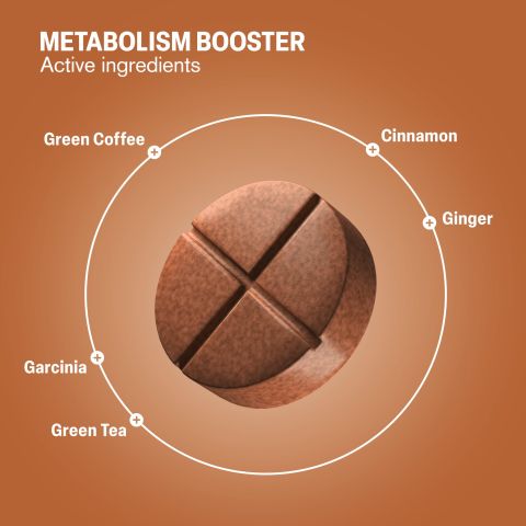 500mg - Metabolism Booster - Lemon Spice - Mood Tablets - Thumbnail 5