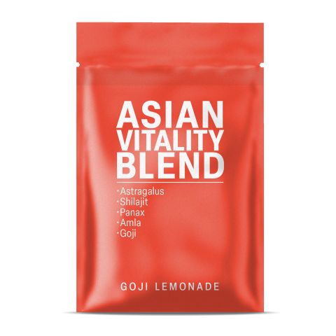 500mg - Asian Vitality Blend - Goji Lemonade - Mood Tablets - Thumbnail 3