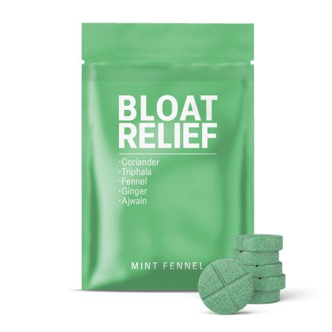 500mg - Bloat Relief - Mint Fennel - Mood Tablets - Thumbnail 2