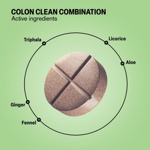 500mg - Colon Clean Combination - Peppermint Vanilla - Mood Tablets - Thumbnail 5