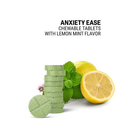 500mg - Anxiety Ease - Lemon Mint - Mood Tablets - Thumbnail 4