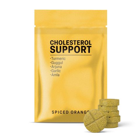 500mg - Cholesterol Support - Spiced Orange - Mood Tablets - Thumbnail 2