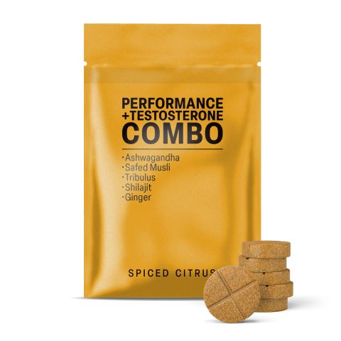 500mg - Performance+Testosterone Combo - Spiced Citrus - Mood Tablets - Thumbnail 2