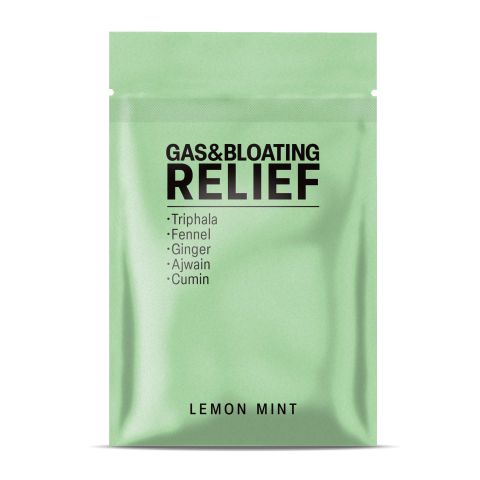 500mg - Gas & Bloating Relief - Lemon Mint - Mood Tablets - Thumbnail 3