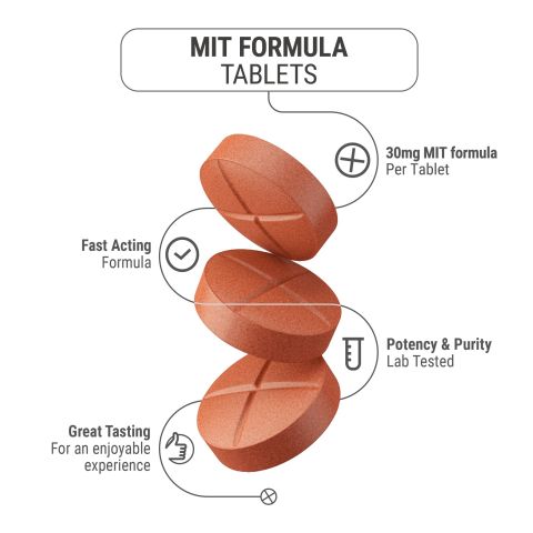 30mg MIT Formula Tablets - Peach - Thumbnail 5