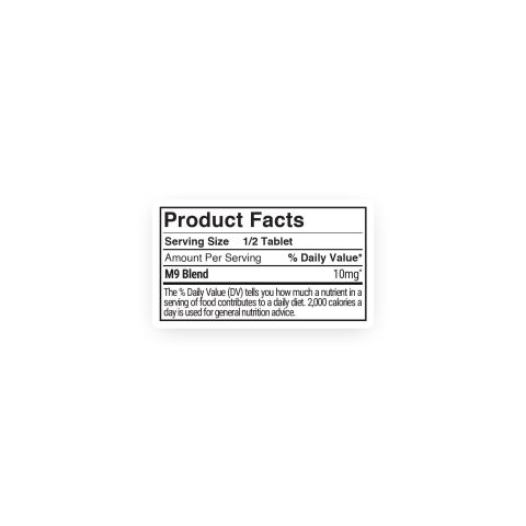 20mg M9 Blend Tablets - Fruit Punch - Thumbnail 11