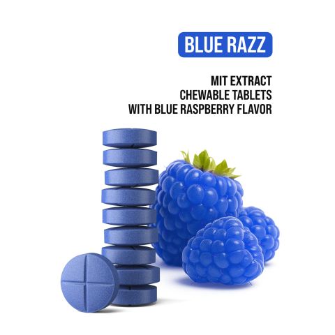 30mg MIT Formula Tablets - Blue Razz - Thumbnail 4