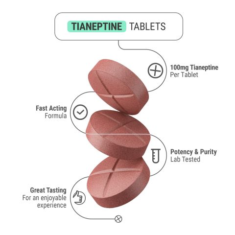 100mg Tianeptine Tablets - Berries - Thumbnail 5