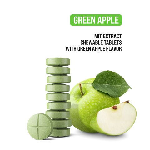 20mg MIT Extract Tablets - Green Apple - Thumbnail 4