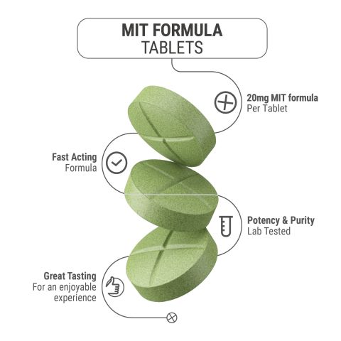 20mg MIT Formula Tablets - Green Apple - Thumbnail 5