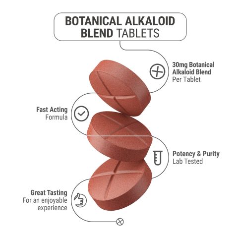 30mg Botanical Alkaloid Blend Tablets - Watermelon - Thumbnail 5
