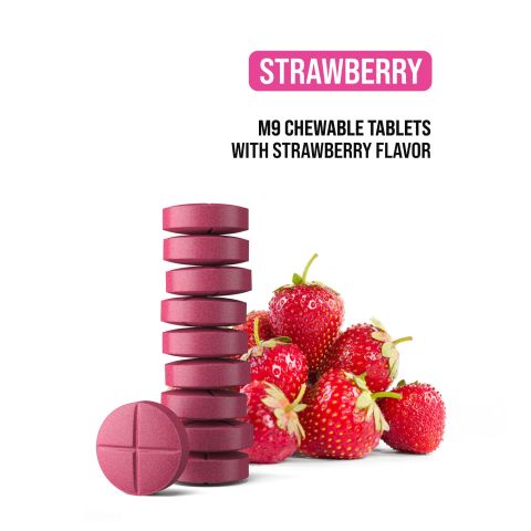 30mg M9 Blend Tablets - Strawberry - Thumbnail 4
