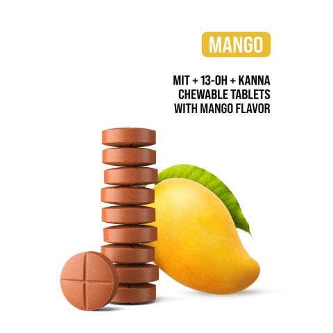 200mg 13-OH, Kanna Extract, MIT Tablets - Mango - Thumbnail 4