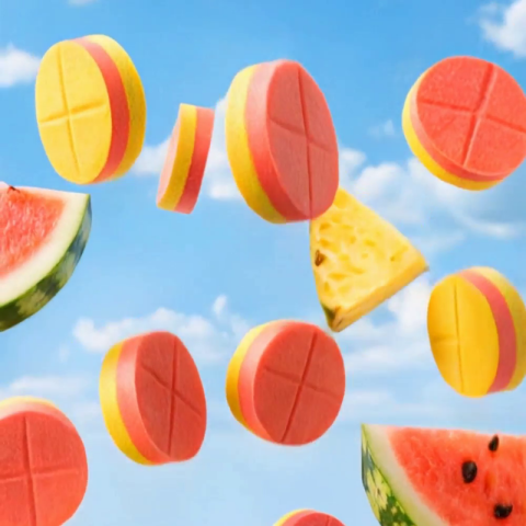 40mg Tianeptine Tablets - Watermelon & Pineapple - Video Thumbnail 1