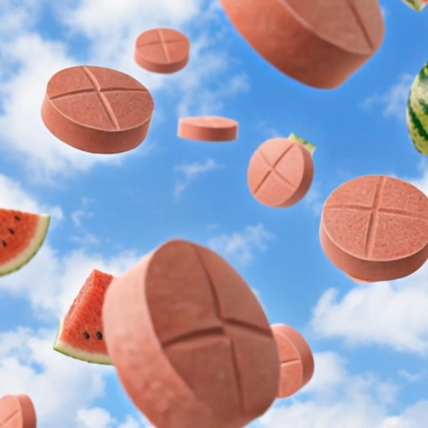 60mg Tianeptine Tablets - Watermelon - Video Thumbnail 1