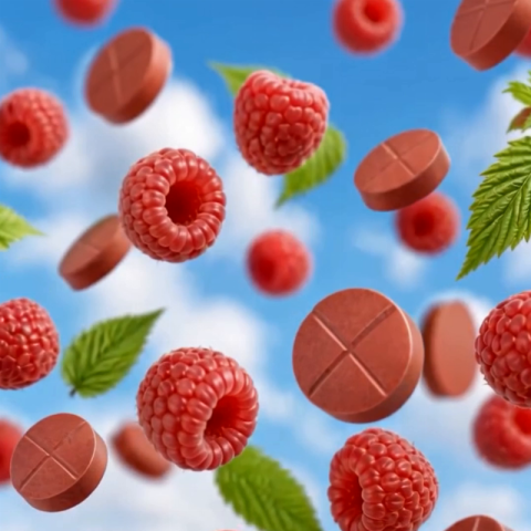 25mg Kava Nano Tablets - Raspberry - Video Thumbnail 1