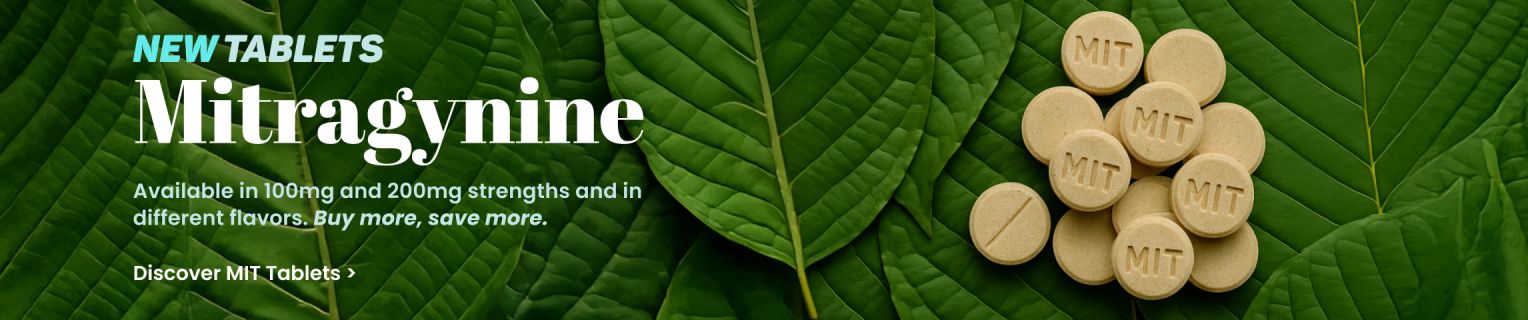 Mitragynine tablets