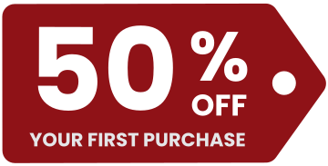 50% OFF Tag (Footer)